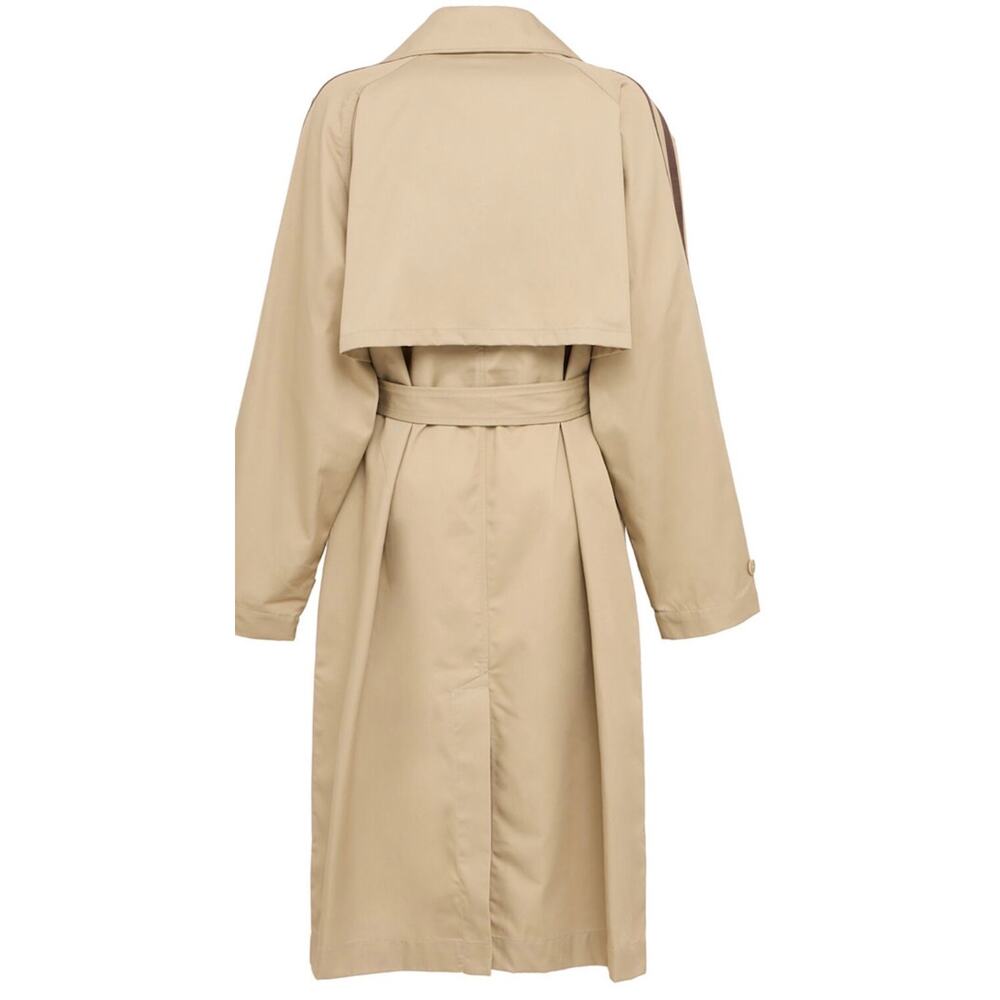 NEW ADIDAS ORIIGINALS 3 Stripe Trench Coat Women's XL KD3734 - Picture 5 of 9